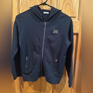Boys Navy D&G designer sweatsuit size 9/10